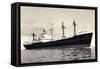 Dampfer S.S. Eemdyk, Holland America Line-null-Framed Stretched Canvas