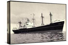 Dampfer S.S. Eemdyk, Holland America Line-null-Stretched Canvas