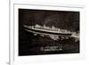 Dampfer S.S. Nieuw Amsterdam, Holland America Line-null-Framed Giclee Print