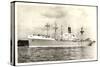 Dampfer S.S. Samarinda, Rotterdamsche Lloyd-null-Stretched Canvas