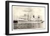 Dampfer S.S. Samarinda, Rotterdamsche Lloyd-null-Framed Giclee Print