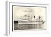 Dampfer S.S. Samarinda, Rotterdamsche Lloyd-null-Framed Giclee Print