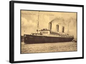 Dampfer Ssd Vaterland Der Hamburg Amerika Linie-null-Framed Giclee Print