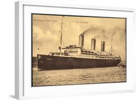 Dampfer Ssd Vaterland Der Hamburg Amerika Linie-null-Framed Giclee Print