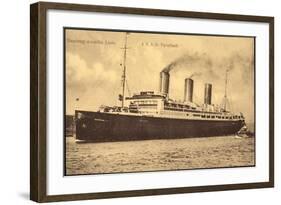 Dampfer Ssd Vaterland Der Hamburg Amerika Linie-null-Framed Giclee Print