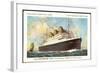 Dampfer T.S.S. Statendam, Holland-America Line-null-Framed Giclee Print