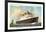 Dampfer T.S.S. Statendam, Holland-America Line-null-Framed Giclee Print