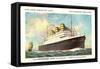 Dampfer T.S.S. Statendam, Holland America Line-null-Framed Stretched Canvas