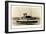 Dampfer TS Duchess of Hamilton, Csp Management-null-Framed Giclee Print