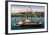 Dampfer Zähringen Auf Dem Bodensee-null-Framed Giclee Print