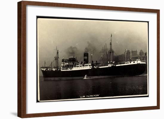 Dampfschiff Clan Macpherson Am Hafen in Fahrt-null-Framed Giclee Print