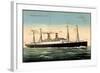 Dampfschiff Cleveland, Hapag, Transatlantik-null-Framed Giclee Print