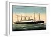 Dampfschiff Cleveland, Hapag, Transatlantik-null-Framed Giclee Print