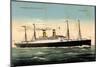 Dampfschiff Cleveland, Hapag, Transatlantik-null-Mounted Giclee Print