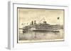 Dampfschiff Hendrick Hudson, Hudson River Day Line-null-Framed Giclee Print