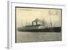 Dampfschiff Kaiser Auguste Victoria Der Hapag-null-Framed Giclee Print