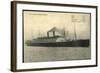 Dampfschiff Kaiser Auguste Victoria Der Hapag-null-Framed Giclee Print