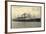 Dampfschiff Kaiser Auguste Victoria Der Hapag-null-Framed Giclee Print