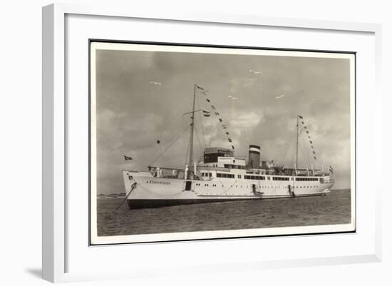 Dampfschiff Königin Luise,Norddeutscher Lloyd Bremen-null-Framed Giclee Print