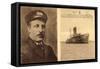 Dampfschiff S.S. Brussels, Lner, Captain Fryatt-null-Framed Stretched Canvas