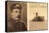 Dampfschiff S.S. Brussels, Lner, Captain Fryatt-null-Stretched Canvas