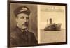 Dampfschiff S.S. Brussels, Lner, Captain Fryatt-null-Framed Giclee Print