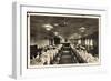 Dampfschiff Stuttgart, Lloyd Bremen, Speisesaal-null-Framed Giclee Print