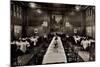 Dampfschiff Stuttgart, Lloyd Bremen, Speisesaal-null-Mounted Giclee Print