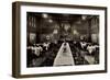 Dampfschiff Stuttgart, Lloyd Bremen, Speisesaal-null-Framed Giclee Print