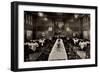 Dampfschiff Stuttgart, Lloyd Bremen, Speisesaal-null-Framed Giclee Print