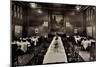 Dampfschiff Stuttgart, Lloyd Bremen, Speisesaal-null-Mounted Giclee Print