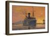 Dampfschiff Wahehe, Woermann Linie, Westafrika-null-Framed Giclee Print