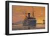 Dampfschiff Wahehe, Woermann Linie, Westafrika-null-Framed Giclee Print