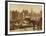 Damrak, Amsterdam-Frans Langeveld-Framed Giclee Print