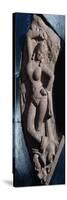 Damsel Standing on a Dwarf, Relief from Snokh, Mathura, India-null-Stretched Canvas