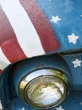 A Truck Painted with the Us Flag on a Roadside in New Hampshire, Usa-Dan Bannister-Photographic Print