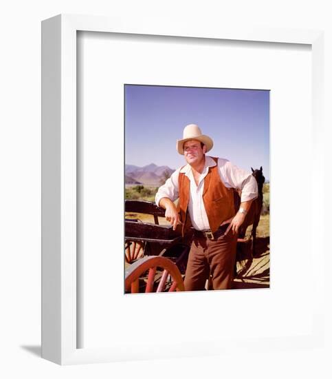 Dan Blocker - Bonanza-null-Framed Photo