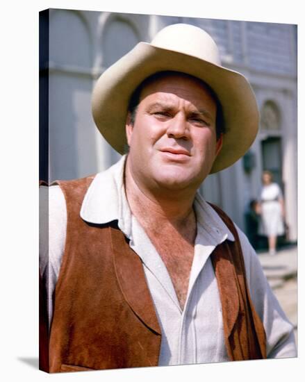 Dan Blocker - Bonanza-null-Stretched Canvas