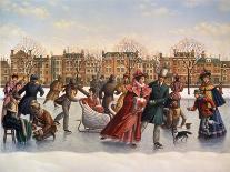 Winter Scene Sleigh-Dan Craig-Giclee Print