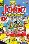 Archie Comics Retro: Josie and The Pussycats Comic Book Cover No.46 (Aged)-Dan DeCarlo-Framed Stretched Canvas