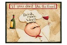 Drink More Wine-Dan Dipaolo-Art Print
