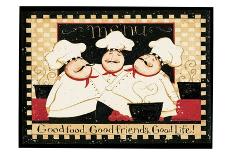 Good Food Good Friends 2-Dan Dipaolo-Art Print