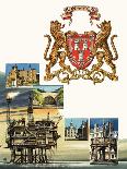 Coat of Arms For the City of Chichester-Dan Escott-Giclee Print