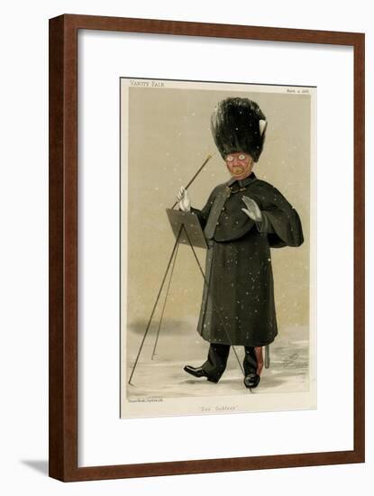 Dan Godfrey, VFair 1888-Leslie Ward-Framed Art Print