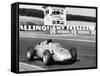 Dan Gurney Driving a Porsche, French Grand Prix, Rheims, 1961-null-Framed Stretched Canvas