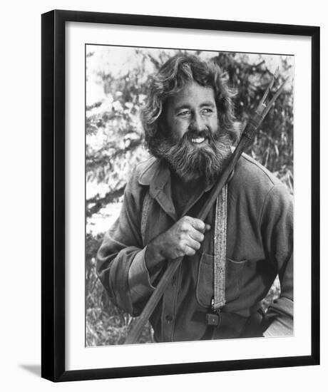 Dan Haggerty - The Life and Times of Grizzly Adams-null-Framed Photo