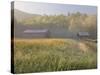 Dan Lawson Place at Sunrise, Cades Cove, Great Smoky Mountains National Park, Tennessee, Usa-Adam Jones-Stretched Canvas