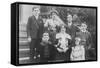 Dan Leno, Family Postcard-null-Framed Stretched Canvas