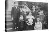 Dan Leno, Family Postcard-null-Stretched Canvas