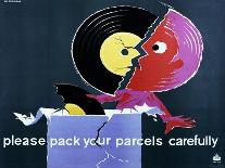 Please Pack Your Parcels Carefully-Dan Reisinger-Stretched Canvas